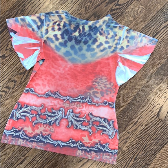 🌟Studded Print Shirt🌟 - Picture 4 of 4